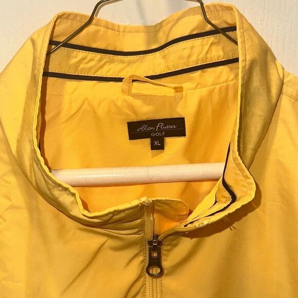 Alan Flusser Golf Vest canary Yellow XL - Picture 7 of 8